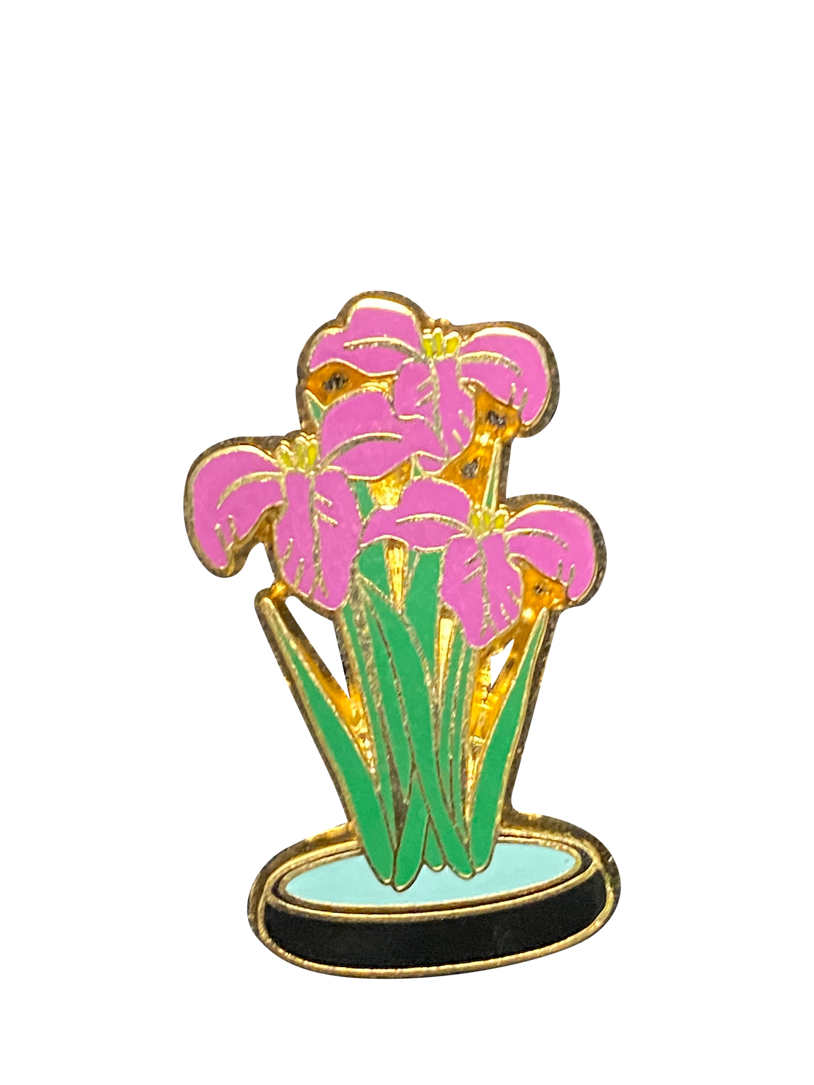4631 PURPLE FLOWERS IN POT 22 6