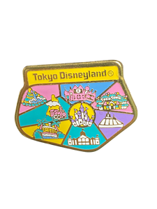 4548 TOKYO DISNEYLAND MAP 25 2 004016