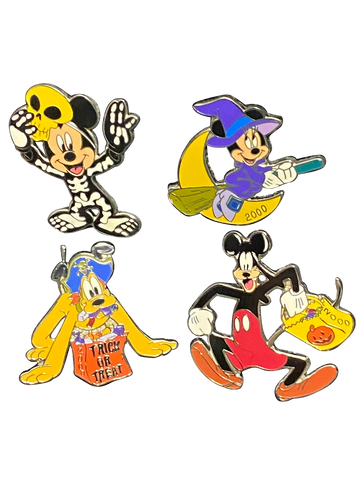 HALLOWEEN SET OF 4 - 26 2 02796,7,8,9