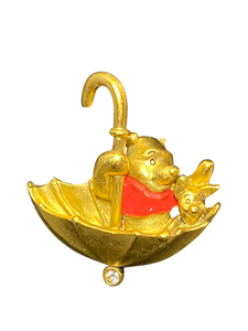 5320 POOH AND PIGLET IN UMBRELLA 27 2 003545