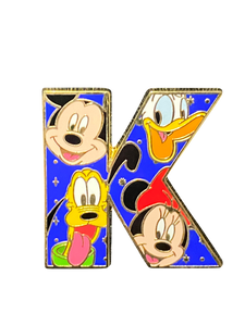 LETTER K MICKEY MINNIE DONALD PLUTO 27 10 086617