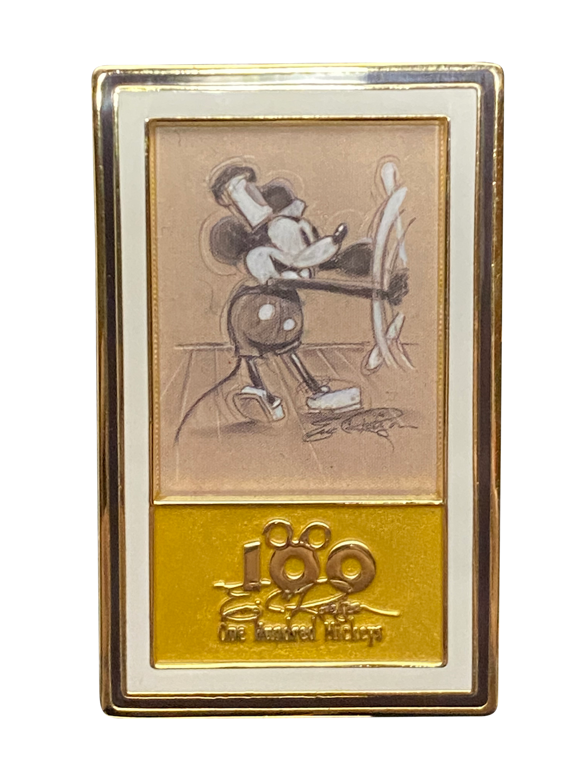 ONE HUNDRED MICKEYS STEAMBOAT WILLIE 28 1 012908
