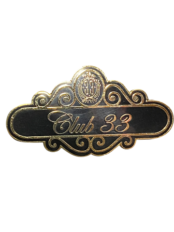 5054 CLUB 33 NAMETAG 28 3 038645