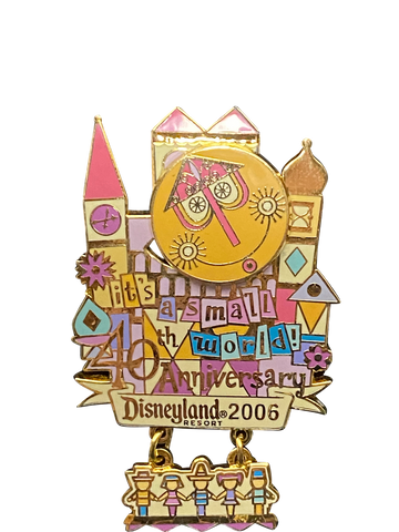 DLR - IT'S A SMALL WORLD 40TH ANNIVERSARY LE 1500 047015