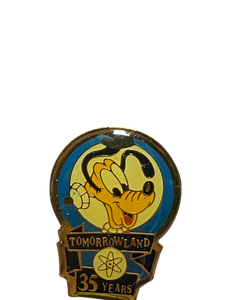 PLUTO DISNEYLAND 35TH TOMORROWLAND 28 7 $004361