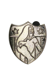 SILVER JESSICA RABBIT SHIELD | 10SALE