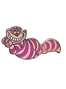 CHESHIRE CAT LYING HANDS ON CHIN FLAT TAIL 29 7 079376