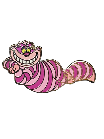 CHESHIRE CAT LYING HANDS ON CHIN FLAT TAIL 29 7 079376