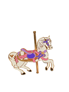 CAROUSEL HORSE PINK AND PURPLE 70506 | BAG TWO