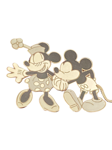 MICKEY AND MINNIE WITH BRUSH B/W 56436 | BAG THREE