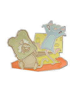 REMY AND EMILE, BREAD AND CHEESE 57242 | BAG FOUR