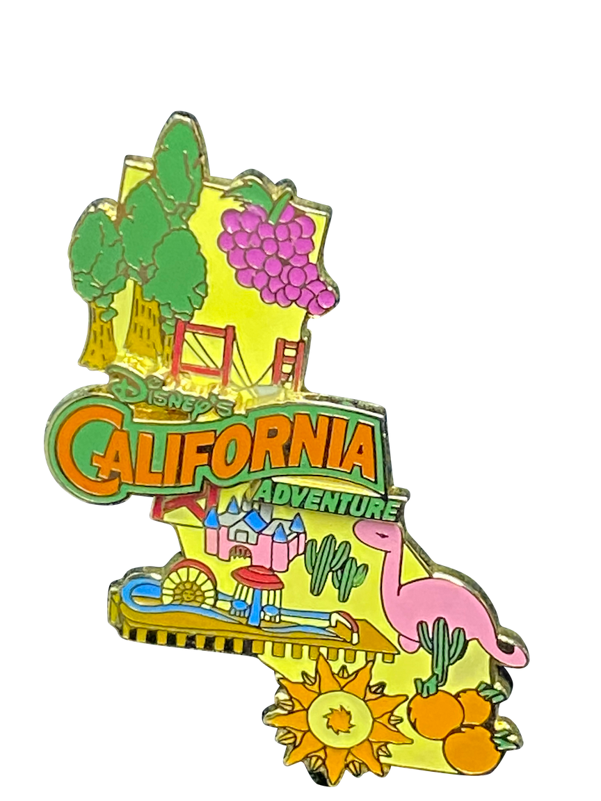CALIFORNIA ADVENTURE STATE OUTLINE 03520 | BAG SIX