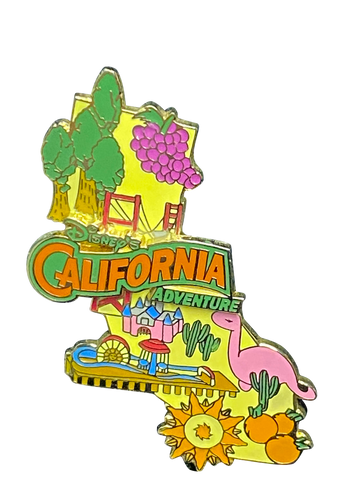 CALIFORNIA ADVENTURE STATE OUTLINE 03520 | BAG SIX
