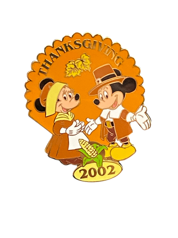 MICKEY AND MINNIE THANKSGIVING 2002 017862 | BAG 6