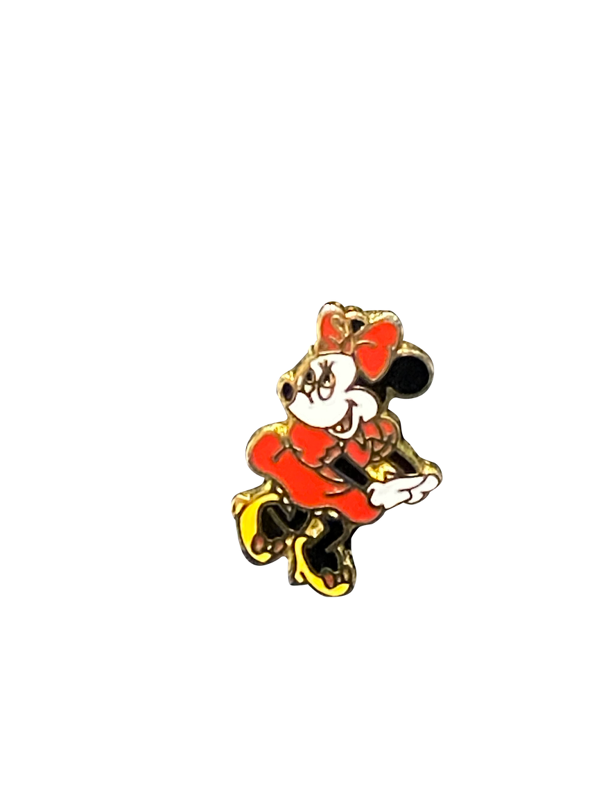 SMALL MINNIE RED DRESS HANDS CLASPED  001333| BAG 6