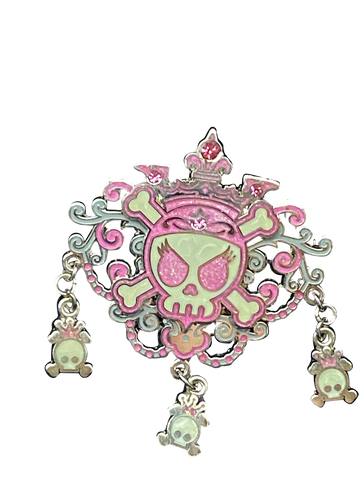 1159 SKULL PRINCESS DANGLER  047070 | BAG SIX
