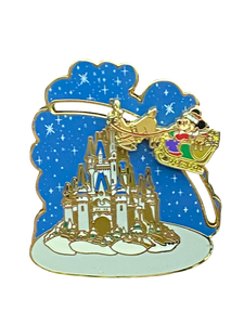 1415 MICKEY IN SLEIGH OVER CASTLE 7 3 034956