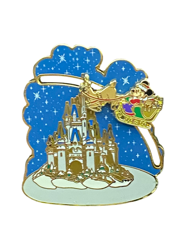 1415 MICKEY IN SLEIGH OVER CASTLE 7 3 034956