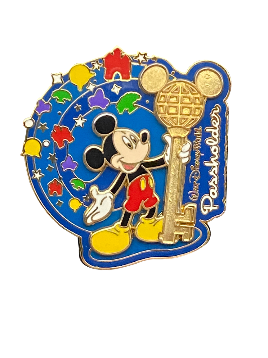 WDW PASSHOLDER MICKEY AND KEY 7 3 021630