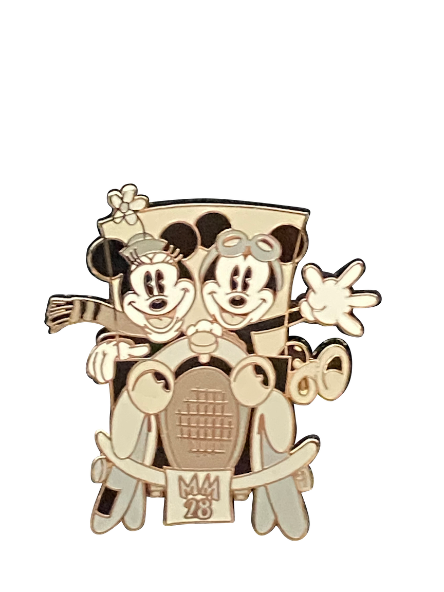 1480 MICKEY AND MINNIE B/W OLD CAR 7 5 031895