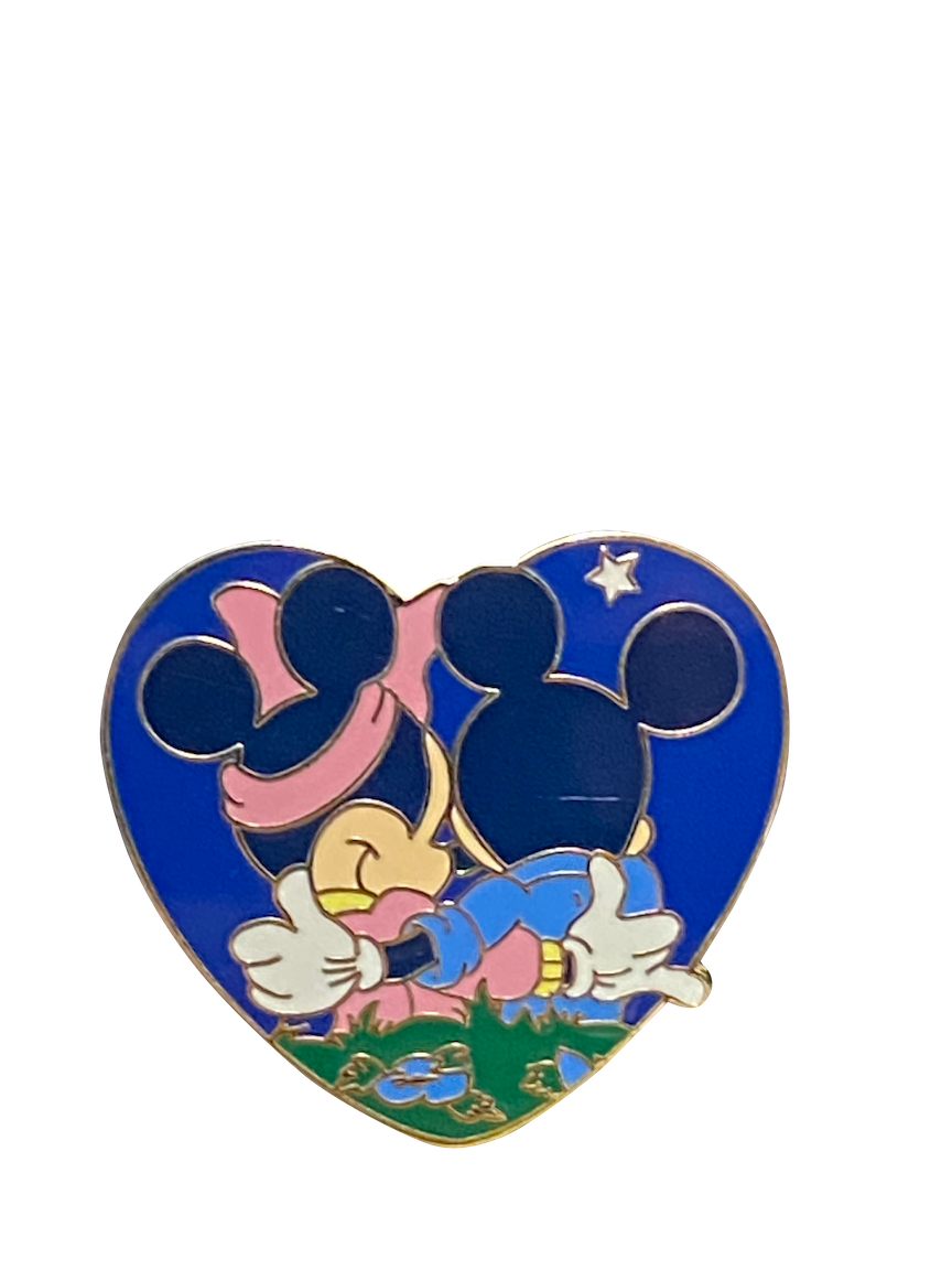 MICKEY AND MINNIE FROM BEHIND HEART 7 5 049643