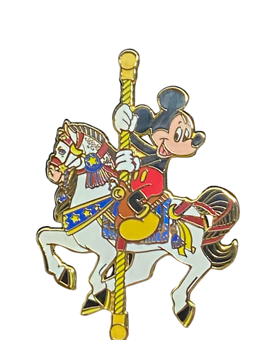 1473 MICKEY ON CAROUSEL HORSE 7 5 027731