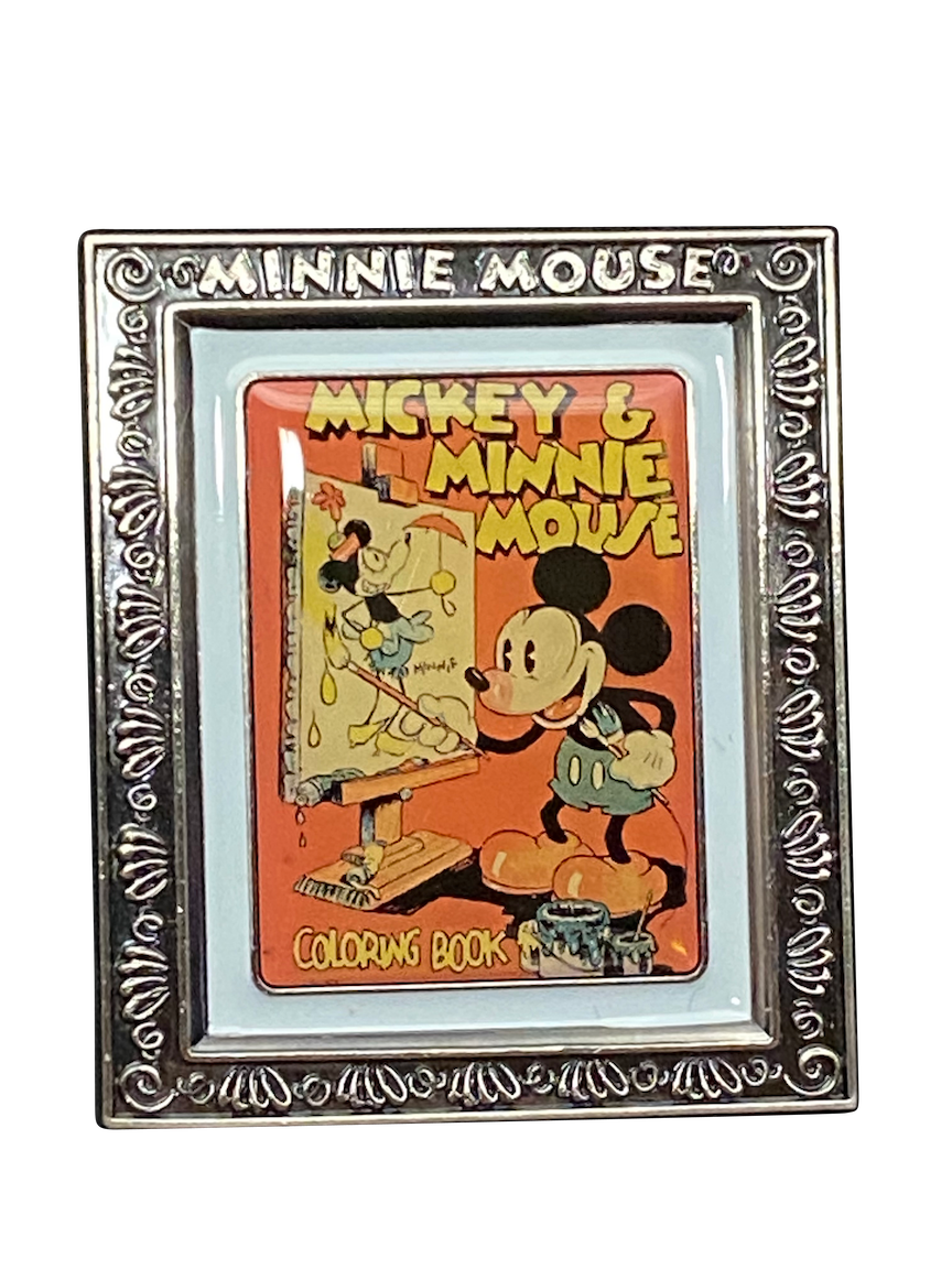 MINNIE MOUSE FRAME MICKEY PAINTING 7 7 021440