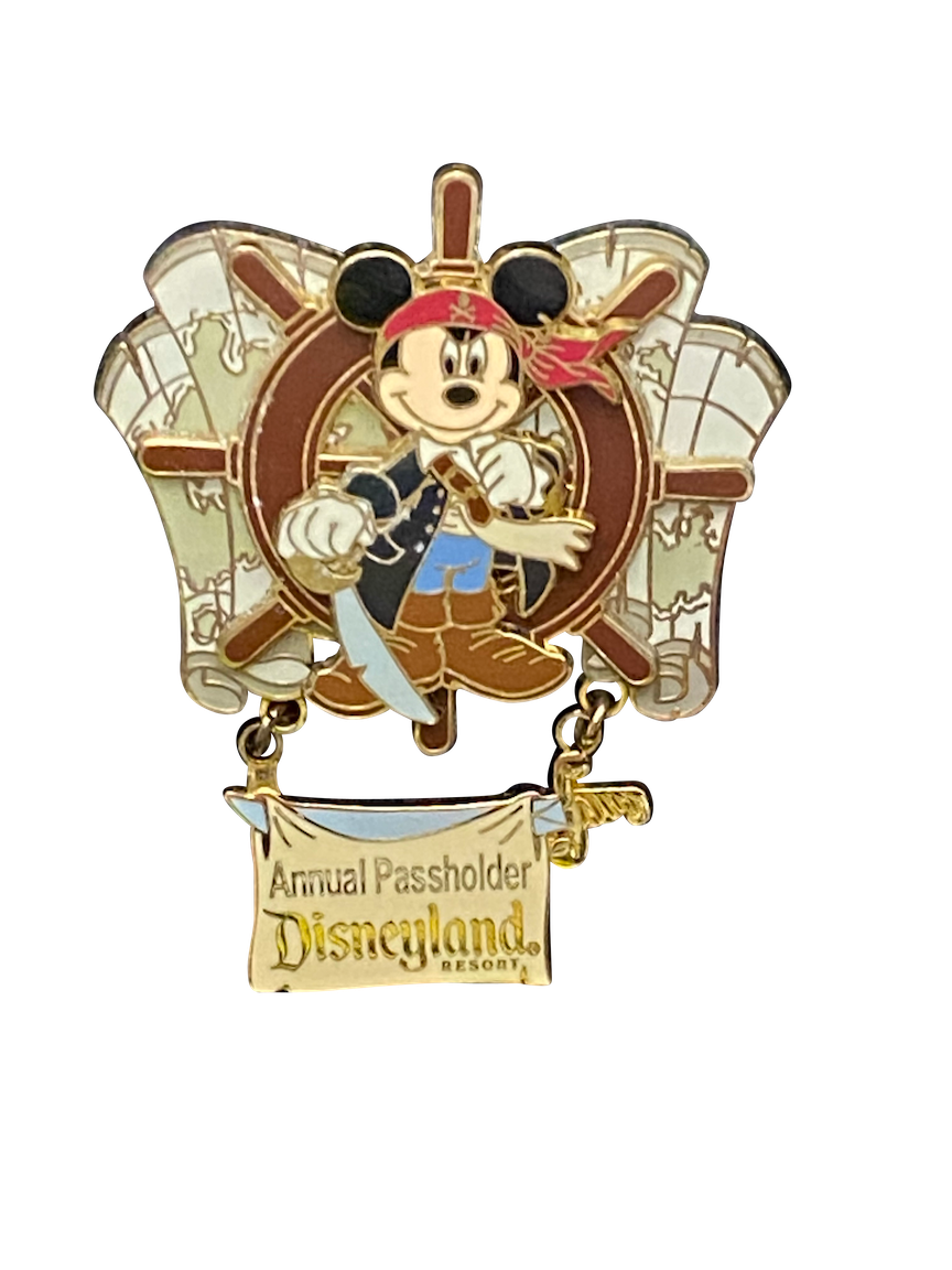 MICKEY AS PIRATE ANNUAL PASSHOLDER 7 7 046467