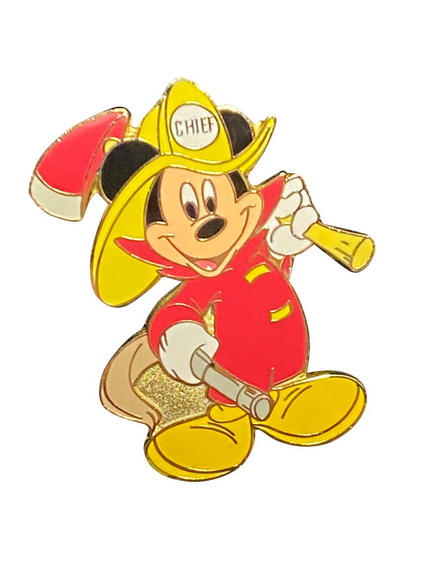 MICKEY FIREMAN YELLOW HAT CHIEF 7 9 000658