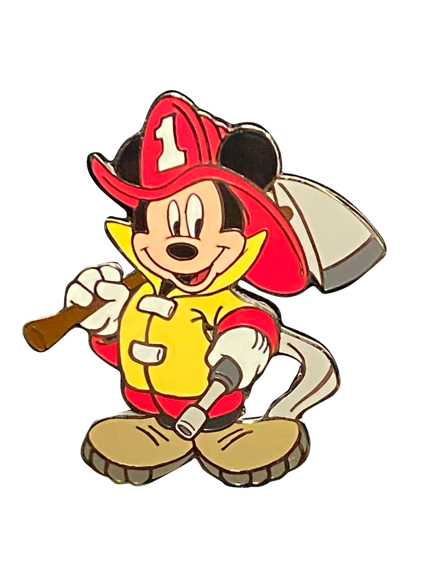1719 MICKEY FIREMAN RED HAT #1 7 9 017848