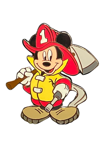 1719 MICKEY FIREMAN RED HAT #1 7 9 017848