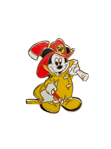 1656 SMALL MICKEY FIREMAN RED HAT 7 9 001877