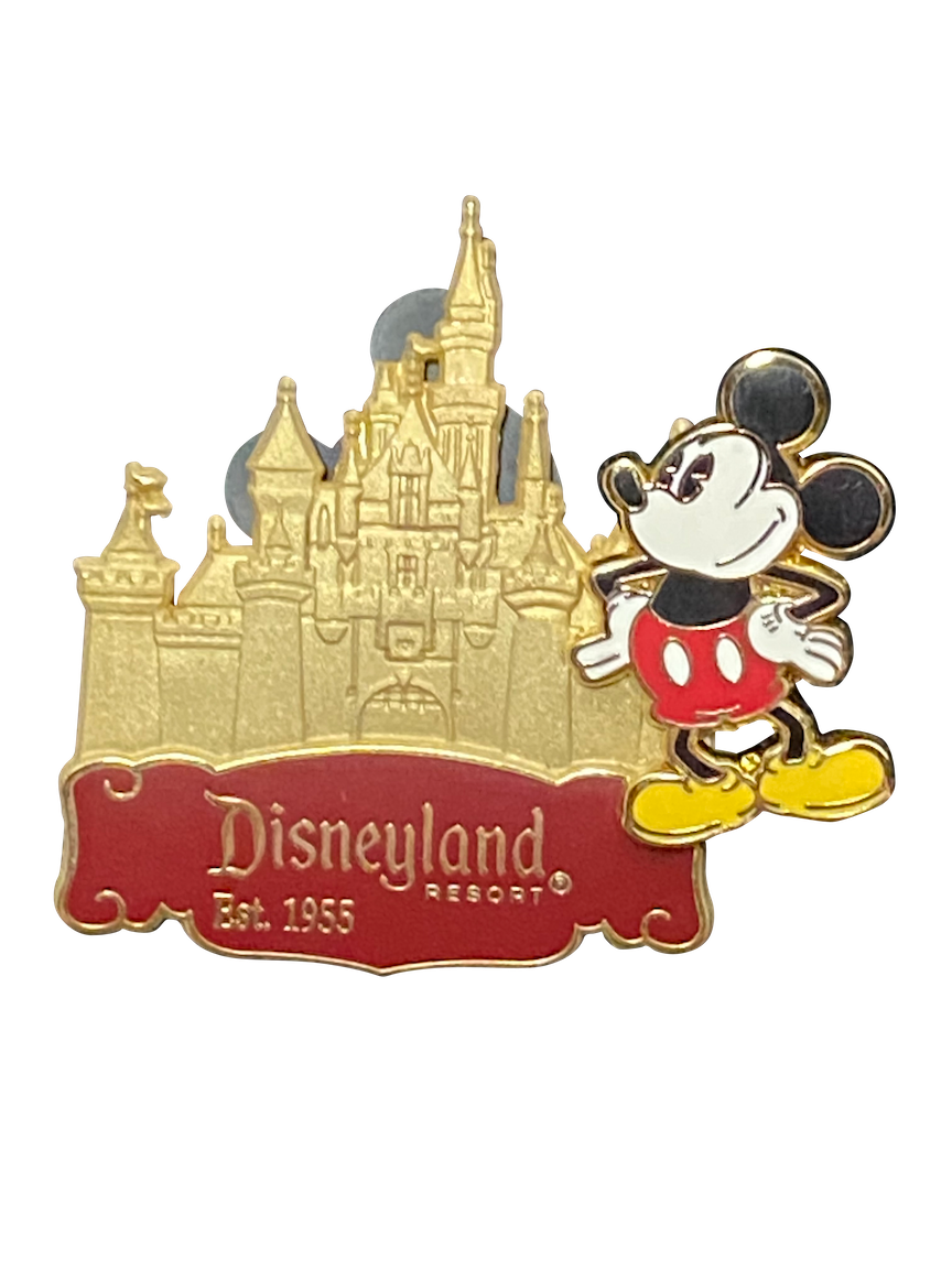 DISNEYLAND RESORT GOLD CASTLE 069788