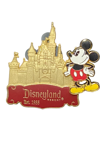 DISNEYLAND RESORT GOLD CASTLE 069788