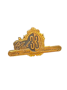 2561 CLUB 33 GOLD AND BLACK 7 10 001874