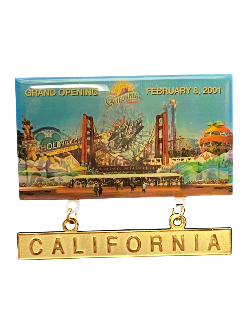 OPENING DAY CALIFORNIA ADVENTURE 8 1 LE 2001 011273