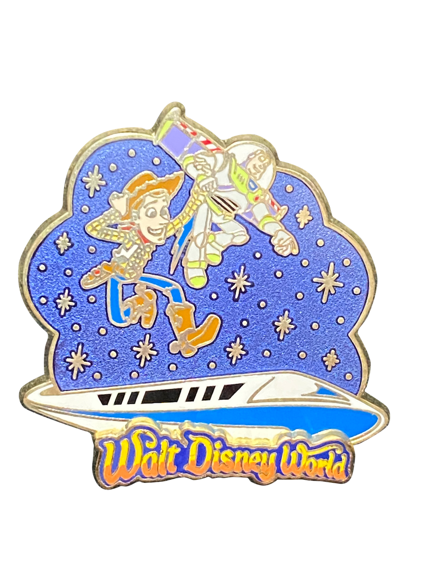 WDW MONORAIL WOODY AND BUZZ 8 3 107537