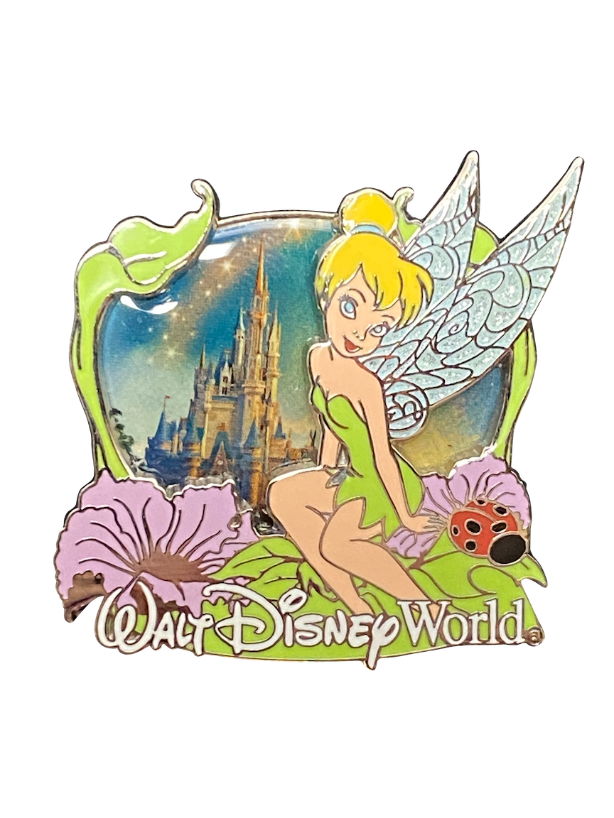TINKER BELL SITTING BY CASTLE WDW 8 3 067881