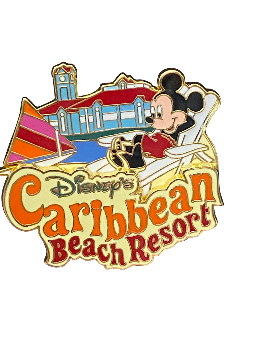CARIBBEAN BEACH RESORT MICKEY IN CHAIR 8 4 053051