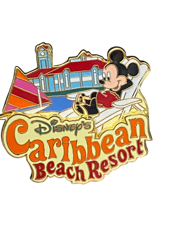 CARIBBEAN BEACH RESORT MICKEY IN CHAIR 8 4 053051