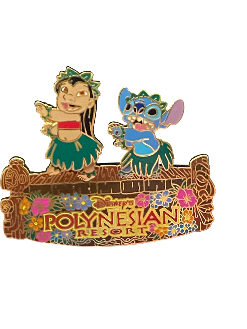 POLYNESIAN RESORT LILO AND STITCH 8 4 036209