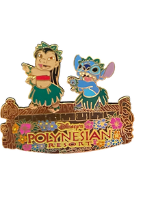 POLYNESIAN RESORT LILO AND STITCH 8 4 036209