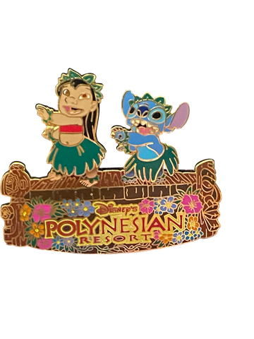 POLYNESIAN RESORT LILO AND STITCH 8 4 036209