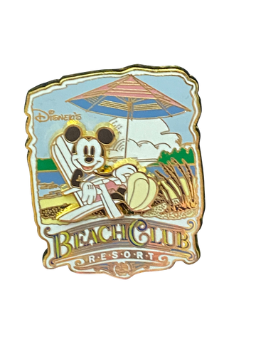 1234 BEACH CLUB MICKEY ON CHAIR 8 4 051690