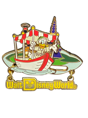DONALD IN JUNGLE CRUISE BOAT WDW SLIDER 8 6 048051