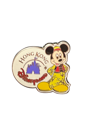 HONG KONG DISNEYLAND MICKEY IN YELLOW 8 7 LE 1250 041192