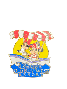 DISNEY'S OLD KEY WEST BOAT MICKEY AND MINNIE 8 8 000472