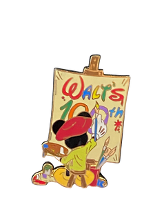 1702 MICKEY PAINTING WALT'S 100TH 9 2 LE 5000 004952