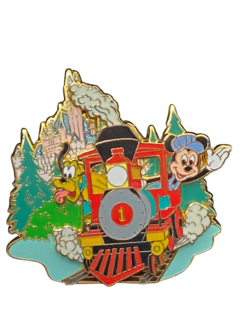 MICKEY AND PLUTO ON TRAIN DLR 11 5 062665