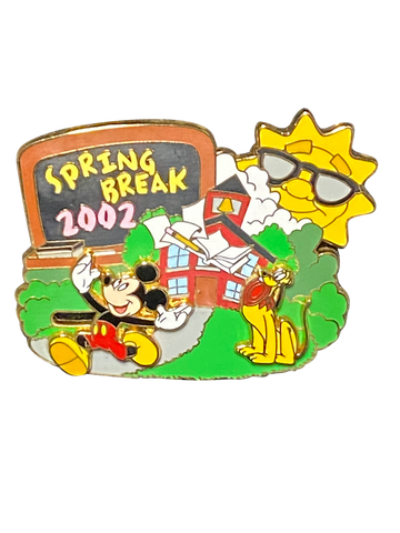 SPRING BREAK 2002 MICKEY AND PLUTO 12 1 010850